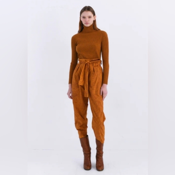 Chufy Ciji Pants - Brown,All Products : American Fashion Style Bags On Sale